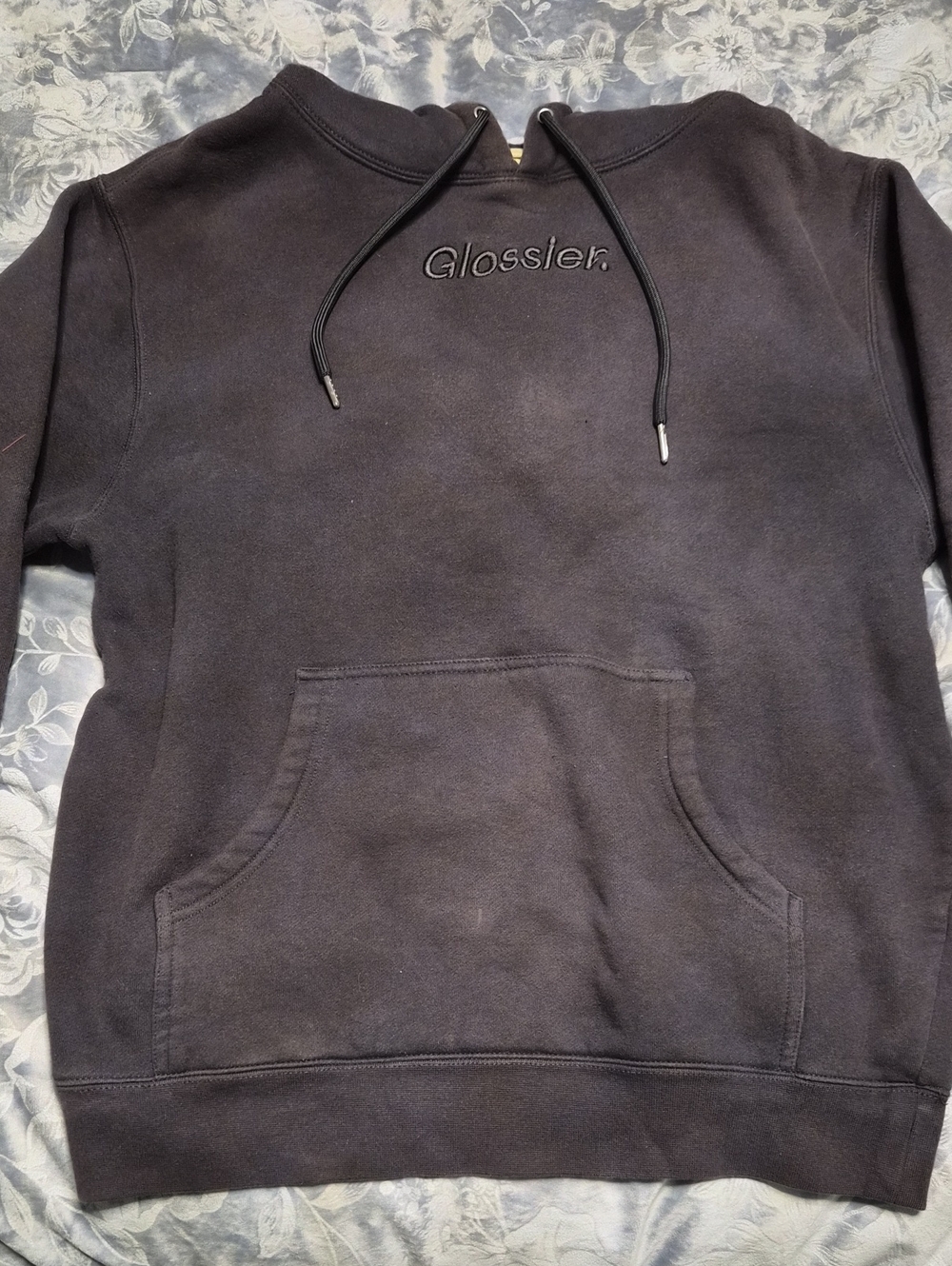 Glossier NYC Hoodie with Embroidered Logo